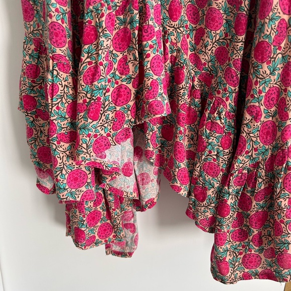 Natural Life Floral Pink Maxi Skirt - Picture 3 of 7